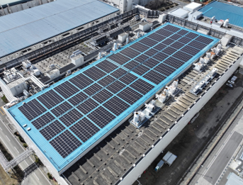 カーボンニュートラルへの取り組み 太陽光発電設備